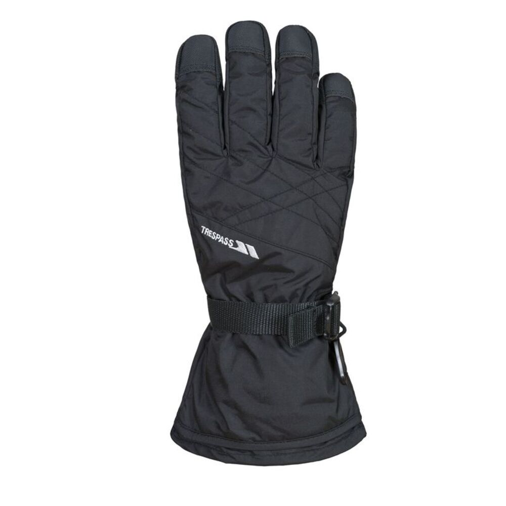Trespass Mens Reunited II Ski Gloves / Black